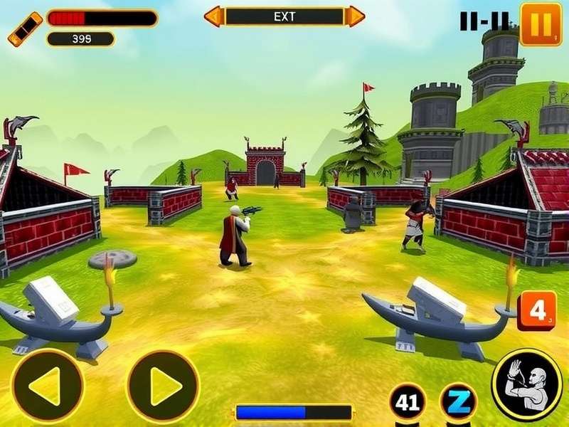 Goa Wall Commander Game Screenshot